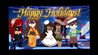 Happy Holidays Everyone Ft.ocs, Homura Kogetsu, And Cocoa Cookie