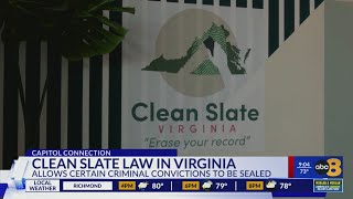 Virginia's 'clean slate law' to begin in July, allowing some criminal charges to be sealed from the