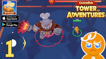 Cookie Run Tower of Adventures - Global Launch | Gameplay Walkthrough Part 1 (Android, iOS)