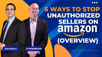 5 Ways To Stop Unauthorized Sellers On Amazon (Overview)