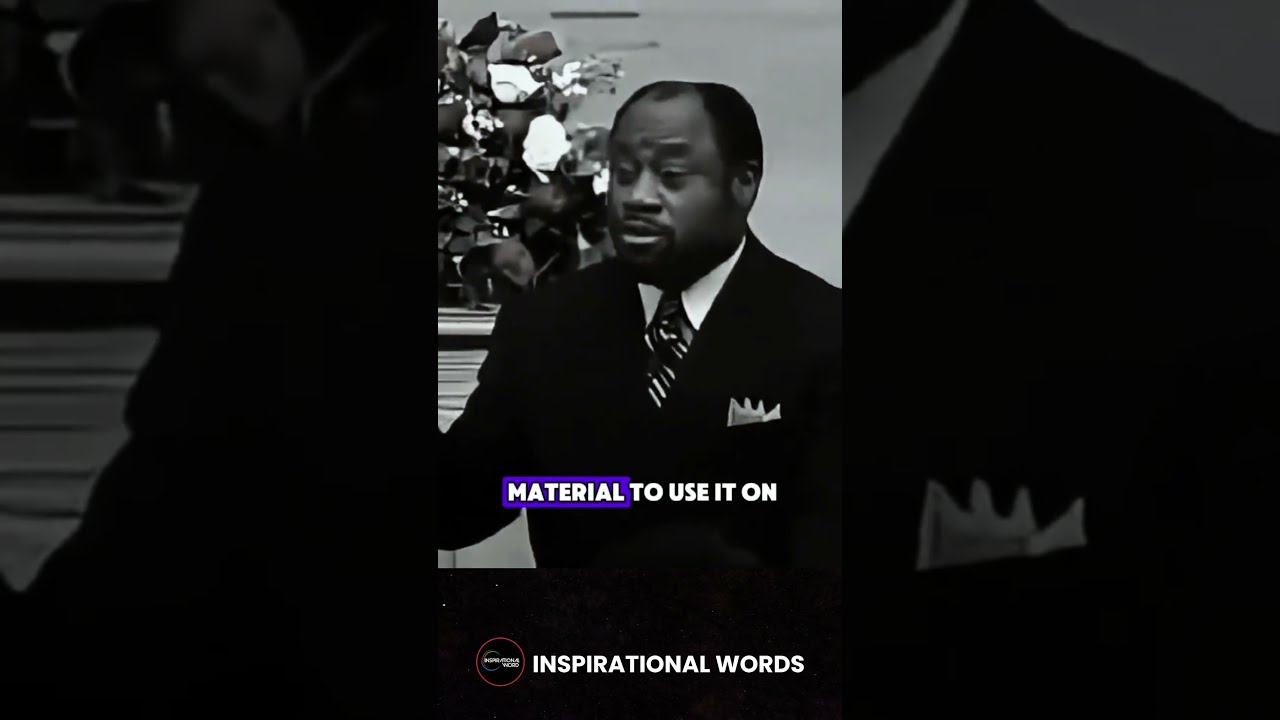 Myles Munroe – God will only give YOU the Raw Material #motivation #emotional #inspiration #shorts