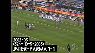 2002-03 (32^ - 10-05-2003) INTER-Parma 1-1 [Kallon,Mutu] Servizio Controcampo Italia1