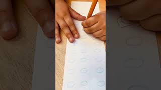 Tracing Sounds #montessori #early writing#preliminary#3 year old child# potential# development# book