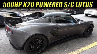 Supercharged K20 Lotus MURDERING STOCKHOLM!