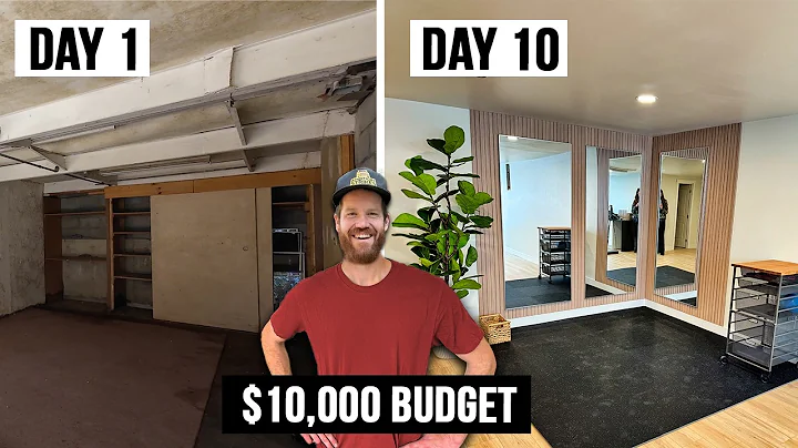 AMAZING DIY Basement Renovation ($10,000 Budget) thumbnail