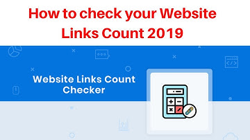 How to check your Website Links Count 2019 | Digital Marketing Tutorial