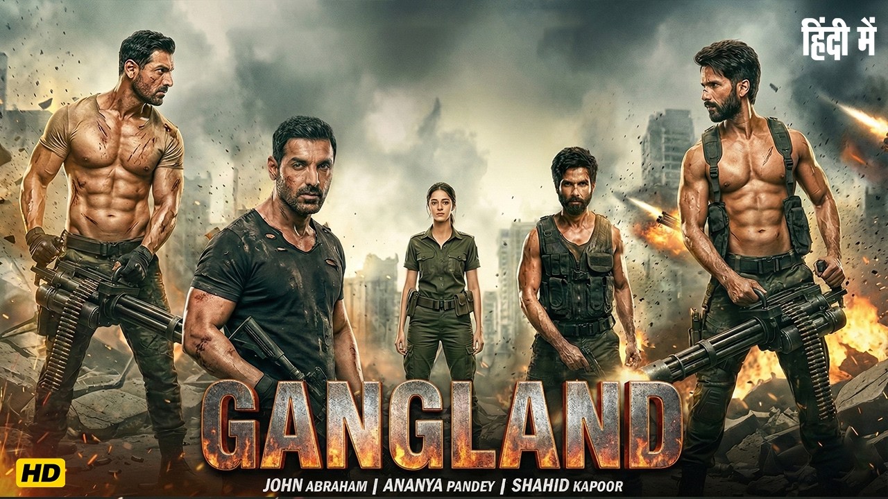 GANGLAND Full Action Movie | John Abraham | Shahid Kapoor | Ananya P | Latest Bollywood Movie 2026