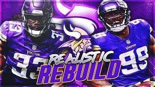 Minnesota Vikings Realistic Rebuild | #FixMaddenFranchise | Madden 20 Franchise