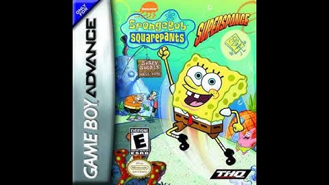Game Over - SpongeBob SquarePants SuperSponge (GBA) HQ