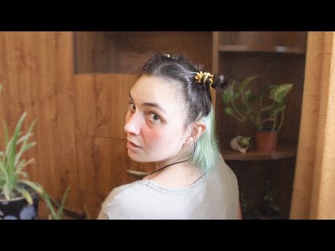 როგორ ვიღებავ თმას || Vlog