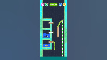 save the fish level 53 -mobile game/fishdom #shorts