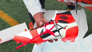 off white cleats soccer