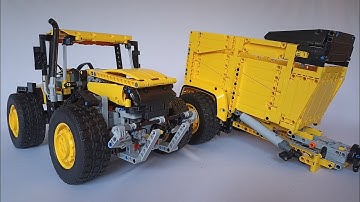 Lego Technic JCB Fastrac 3230 (with Trailer) | 42114 Volvo 6x6 B-Model