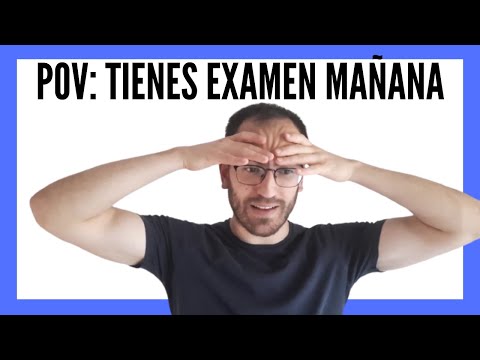 Video: Qué No Hacer Antes Del Examen