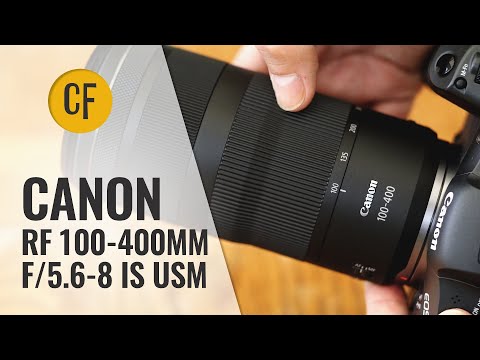 YouTube Canon with lens RF f/5.6-8 - samples USM 100-400mm IS review