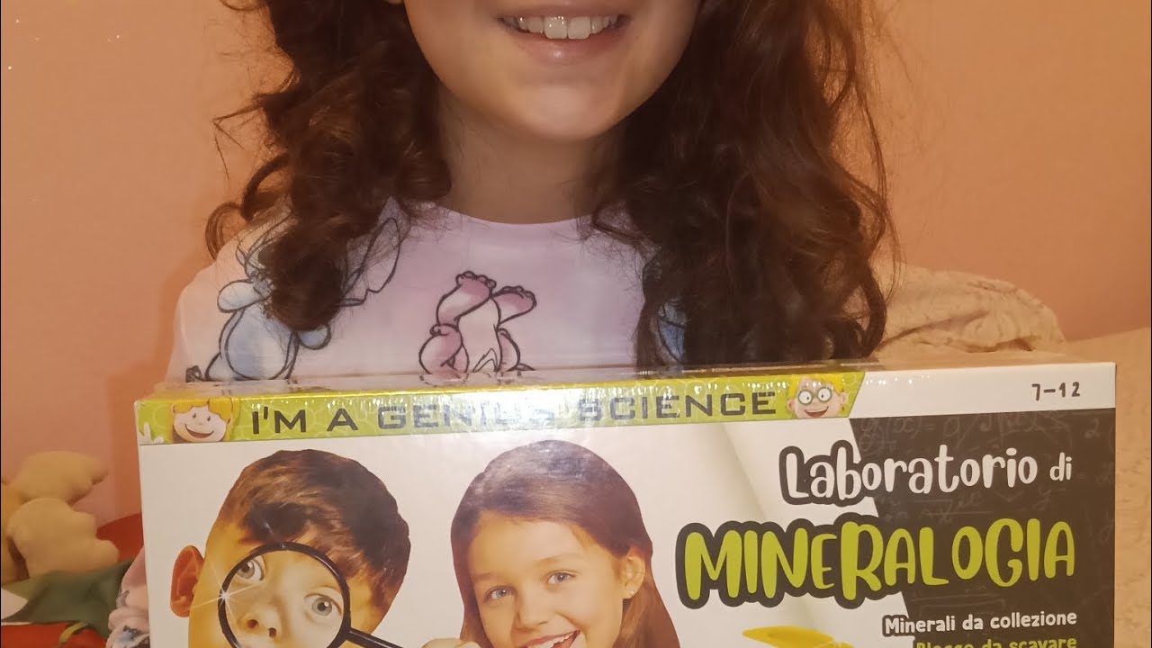 IL LABORATORIO DI MINERALOGIA (PARTE I) #giocattoli #bambini #cultura #scienze 