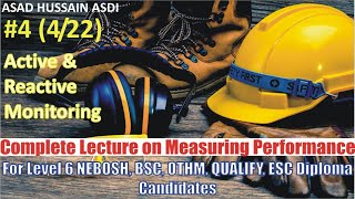 Lecture 4 U1E4 Measuring Performance Level 6 Safety Diploma OTHM, NEBOSH, NVQ Level 6, ESC, Qualifi