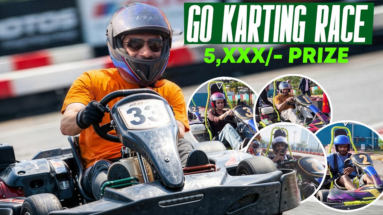 I Did A Friendly Go-Karting Race Challenge | Vlog No . 352