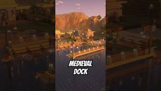 Medieval Dock Build in Minecraft ⛵ | Epic Survival Town