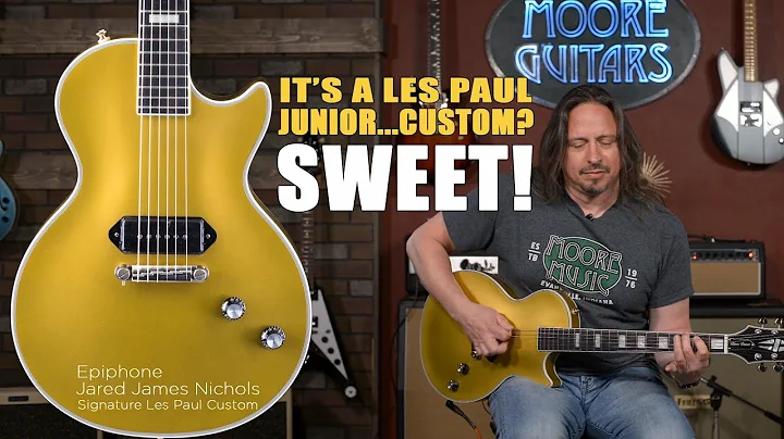 Epiphone's Jared James Nichols Signature "Gold Glo...