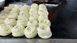 Soft & Flaky Layered Paratha | Kerala Parotta | Indian Street Food screenshot 5