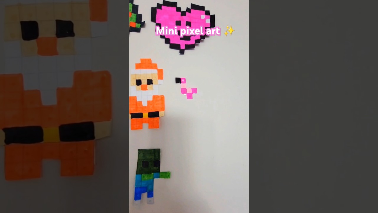 🦩Mini pixel art ideas!? ✨️🎀 
