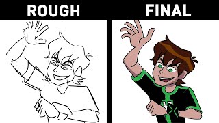 Ben 10 Transformation - Fan Animation (Process)