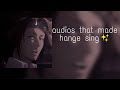 Edit Audios That Made Hange Sing Edit Audios That Made Hange Sing