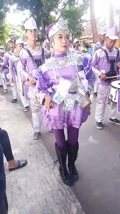 Happy Banget Goyang Nya Mayoret Cantik Drumband MTG || Sindang Laut || #shorts #viral  #fyp
