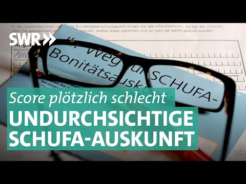 Schufa-Score: Woher Kommt Die Schlechte Bonität | Marktcheck Swr