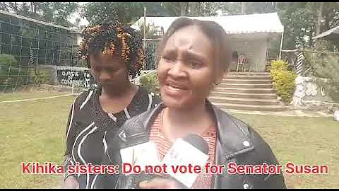 Video of Susan Kihika's Sisters Publicly Disowning...