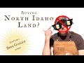 Buying Land in North Idaho and Coeur d'Alene areas