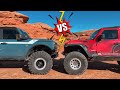 FORD BRONCO vs JEEP WRANGLER - Can It Rock Crawl?!