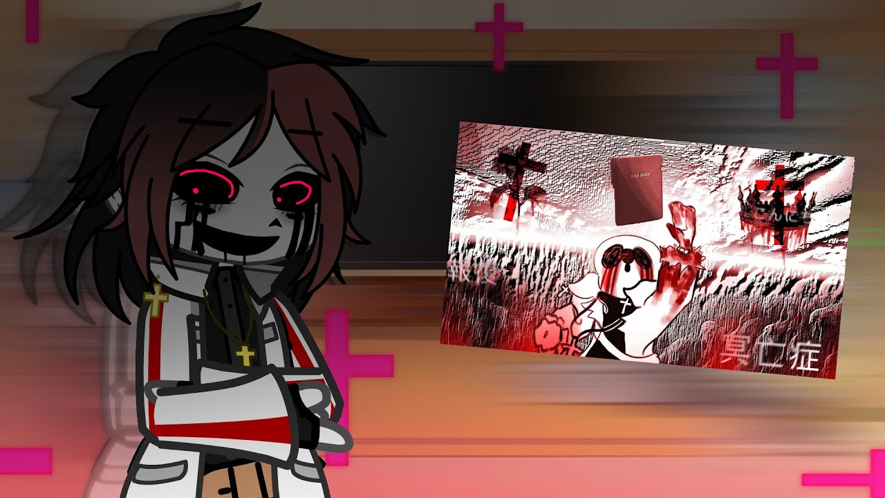 Blue archive react to SP|DUSTTALE SANS fight || My Au || cringe