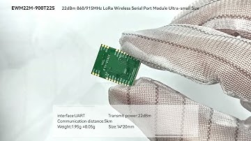 EWM22M-900T22S 22dBm 868/915MHz LoRa Wireless Serial Port Module LoRa Spread Spectrum Technology