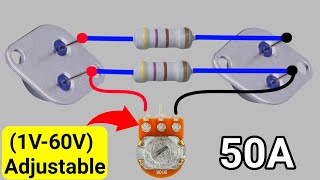 How To Make Adjustable Voltage Regulators For Beginners 2024