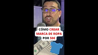 😵 INCREÍBLE! No sabía que era posible | Crear una Marca de Ropa por 50€ #dropshipping #ecommerce