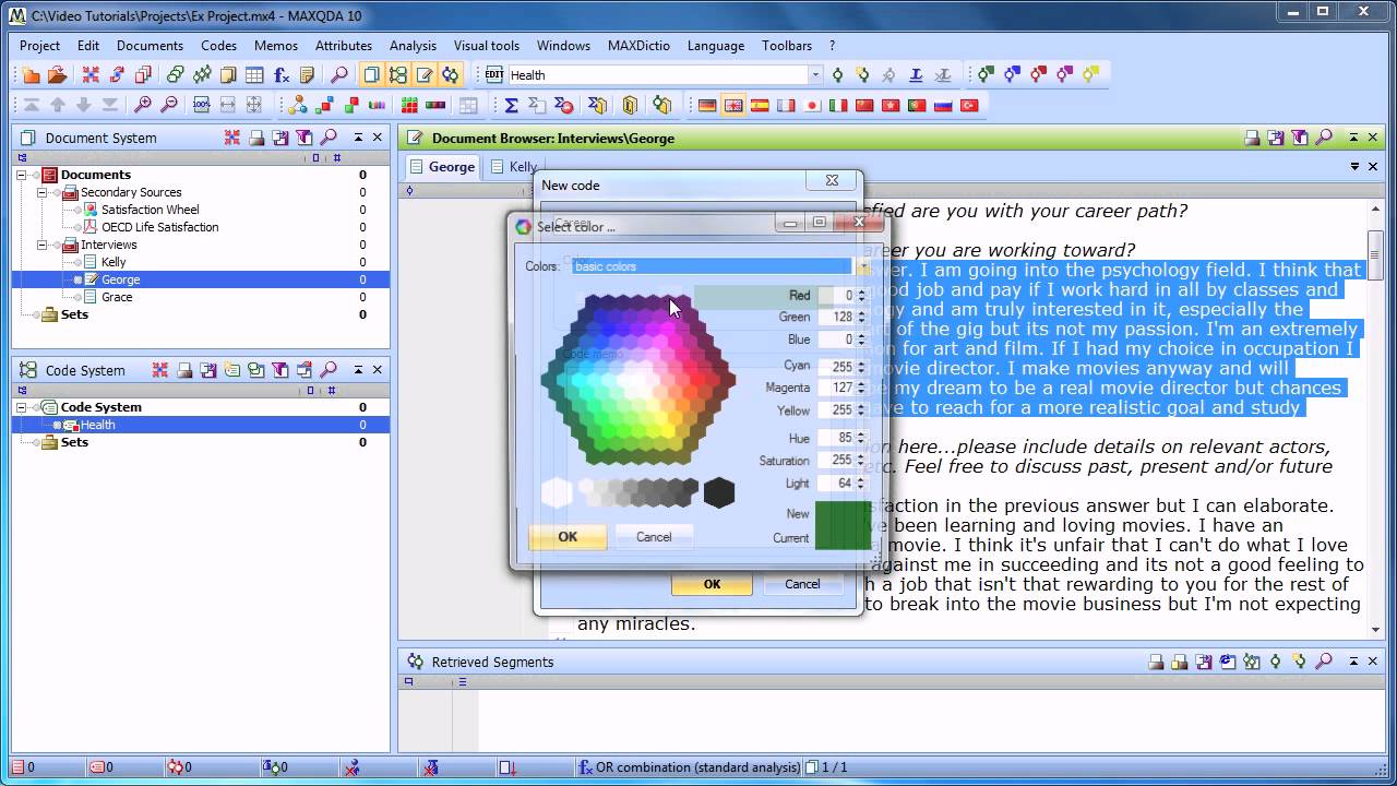 coding in maxqda coding in maxqda