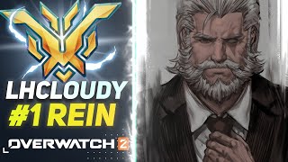 #1 REINHARDT 'LHCLOUDY' TECH KING  Overwatch 2 Montage