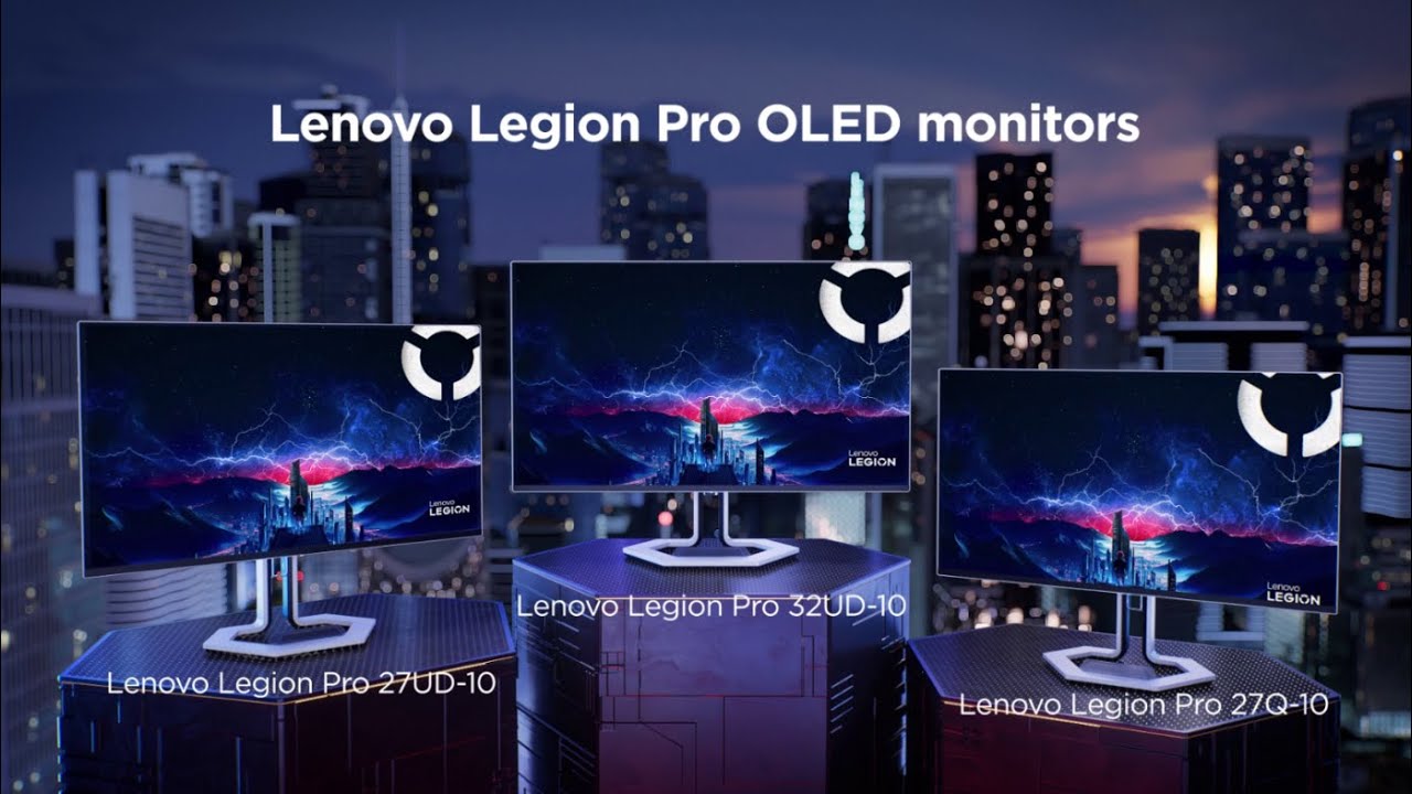 Lenovo Legion 34" WQHD OLED 240Hz Gaming Monitor