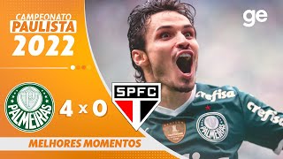 Sao Paulo, Brazil. 03rd Apr, 2022. SP - Sao Paulo - 03/04/2022 - PAULISTA  2022 FINAL, PALMEIRAS X SAO PAULO - Ze Rafael jogador do Palmeiras comemora  seu gol com Rony jogador