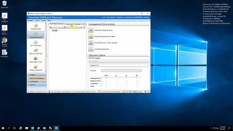 Setup Discovery for AWS and Cloud
