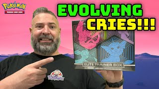 Evolving Cries Is Real!!! Do NOT Open these ETB's #pokemon #unboxing