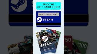 🎉FREE STEAM GIFT CARD GIVEAWAY💸💰💎#shorts #Giveaway #FreeGiveaway #GiftCardGiveaway #FreeGiftCard