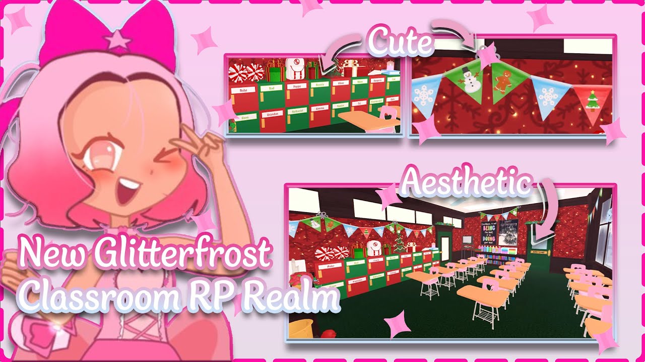 Новая RP-область Glitterfrost Classroom | Обновление Royale High