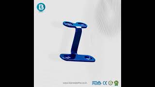 Chin Plate | Maxillofacial Fixation Implant | Titanium Chin Plate | Biomedortho screenshot 5