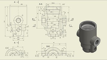 Tutorial Inventor - 136 BRAKE REGULATOR BODY (Part-096)
