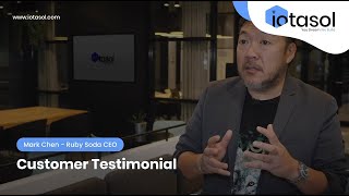iotasol Client Testimonial | Mark Chen | Ruby Soda | Melbourne