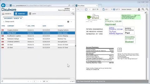 DocuWare Tutorial  How DocuWare  make Accounting efficient