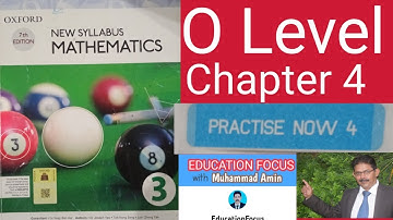 OXford 7th edition New syllabus mathematics 3 Chapter 4|Practise now 4